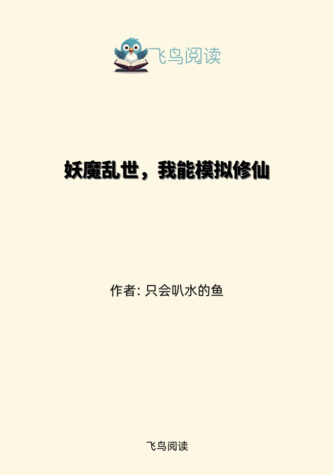 妖魔乱世，我能模拟修仙